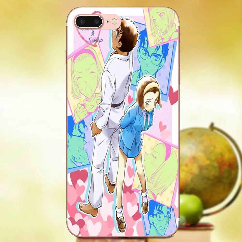 Мягкий пользовательский телефон знаменитый аниме Detective Conan для Xiaomi Redmi Note 2 3 3S 4 4A 4X