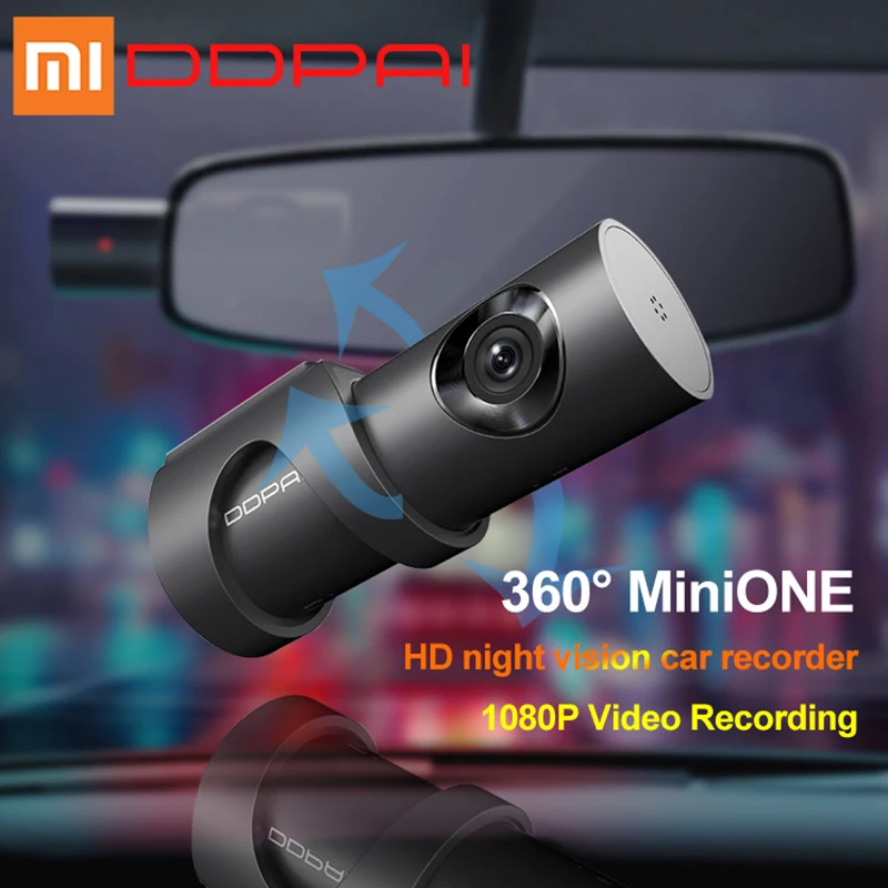Xiaomi DDPAI Автомобильная камера DVR 1080 P HD Wi Fi ночного видения Cam Авто Вождение рекордер
