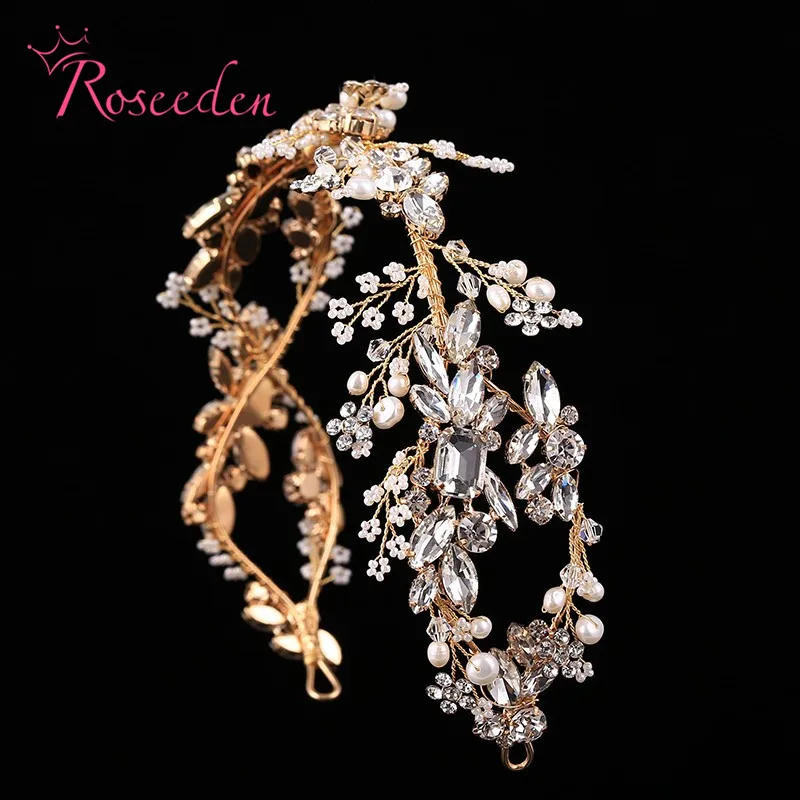 Роскошный хрустальный свадебный головной убор Свадебные стразы аксессуары для