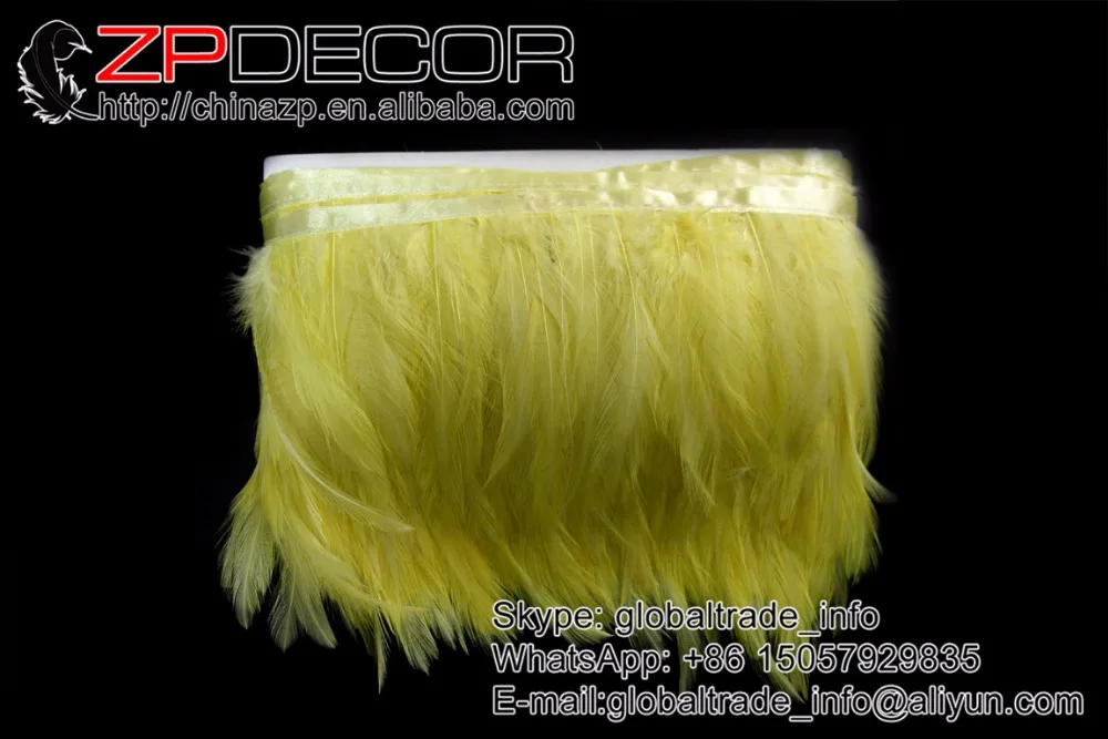 ZPDECOR 5 6 дюймов (12 15 см) хорошего качества Милое светильник Желтый Петух шеи Плюмаж