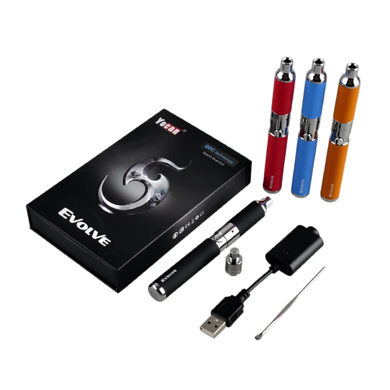 Оригинальный YOCAN Evolve комплект испаритель сухой травы с 650 мАч батарея Встроенный