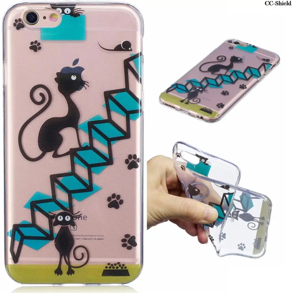 Мягкий силиконовый чехол для Apple iPhone 6 S plus/i Phone6plus Phone6Splus TPU 6plus 6splus сумка |