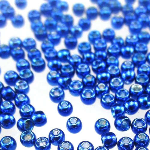 MNFT 100 шт. 2 мм красный/синий цвет латунная бусина для форель окунь щука мухи