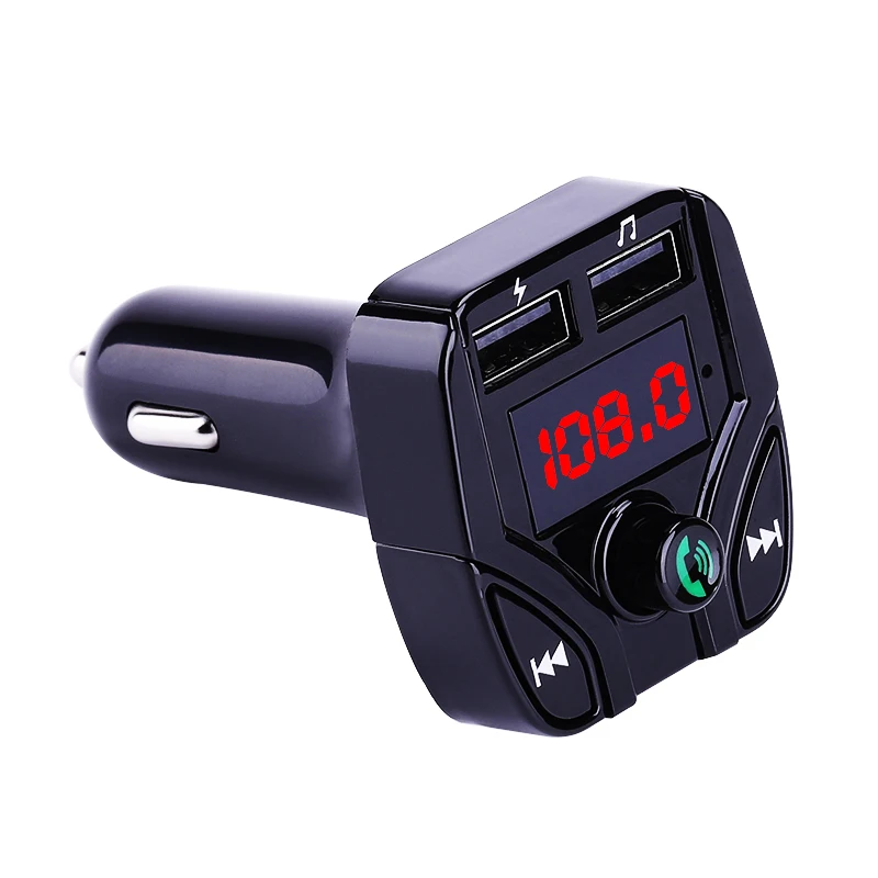 Bluetooth A2DP автомобильный комплект беспроводной fm-передатчик громкой связи 3.1A Быстрая зарядка двойной USB зарядное устройство lcd TF карта Автомобильный MP3-плеер модулятор