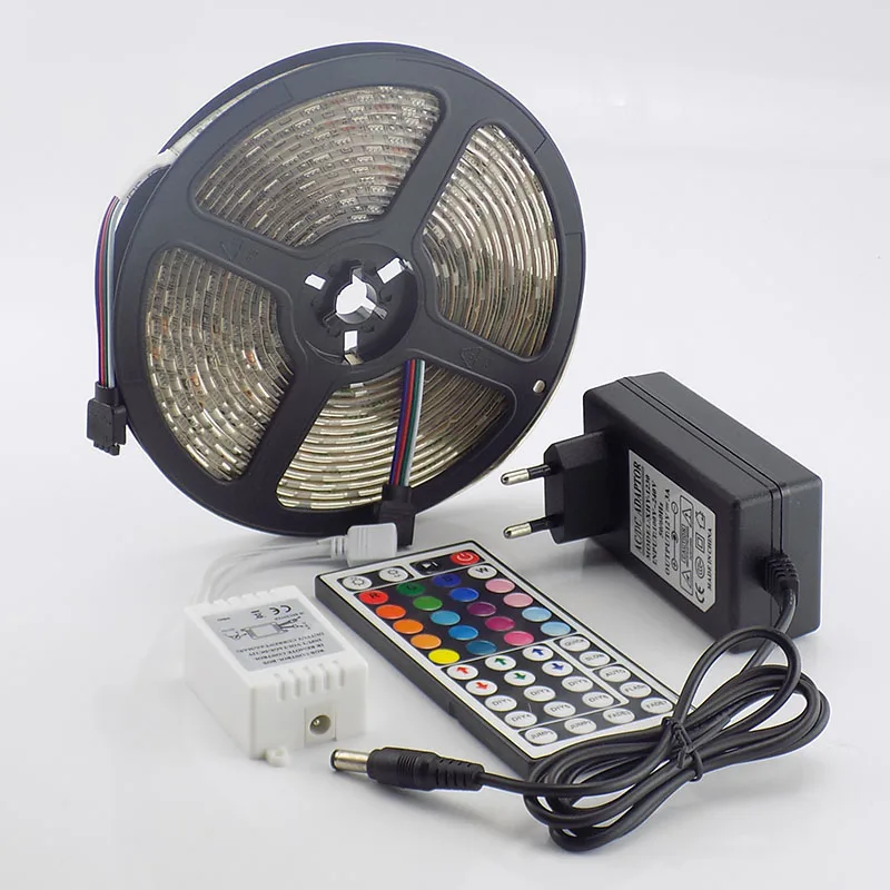 Светодиодная лента 5050 SMD RGB 1 комплект 12 В постоянного тока для телевизора