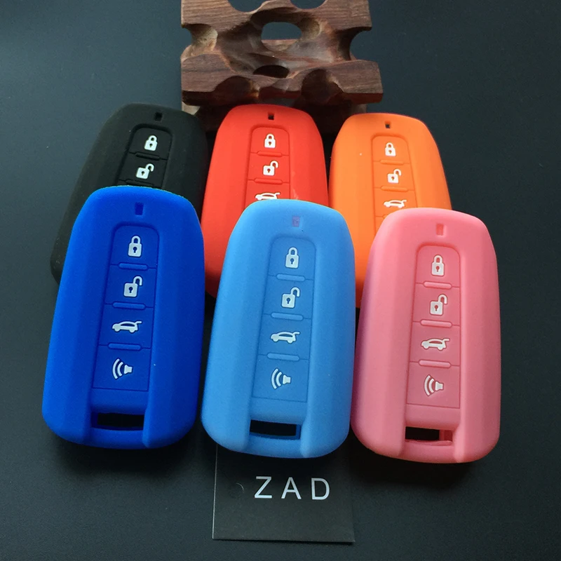 Силиконовый чехол для автомобильного ключа ZAD SSANGYONG TIVOLAN ACTYON KYRON Korando Rodius 4 кнопки