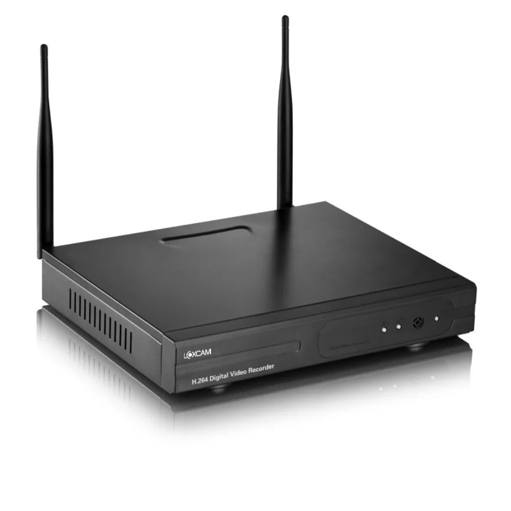 4CH Plug and play Беспроводной CCTV Системы 4 шт. 1.0MP 720 P IR уличная P2P ip камера безопасности
