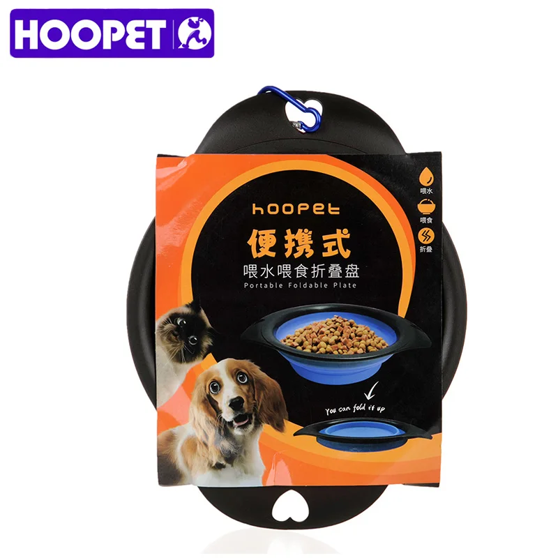 Портативная миска для питомцев HOOPET кошек и собак подачи воды щенков|cat water bowl|food for