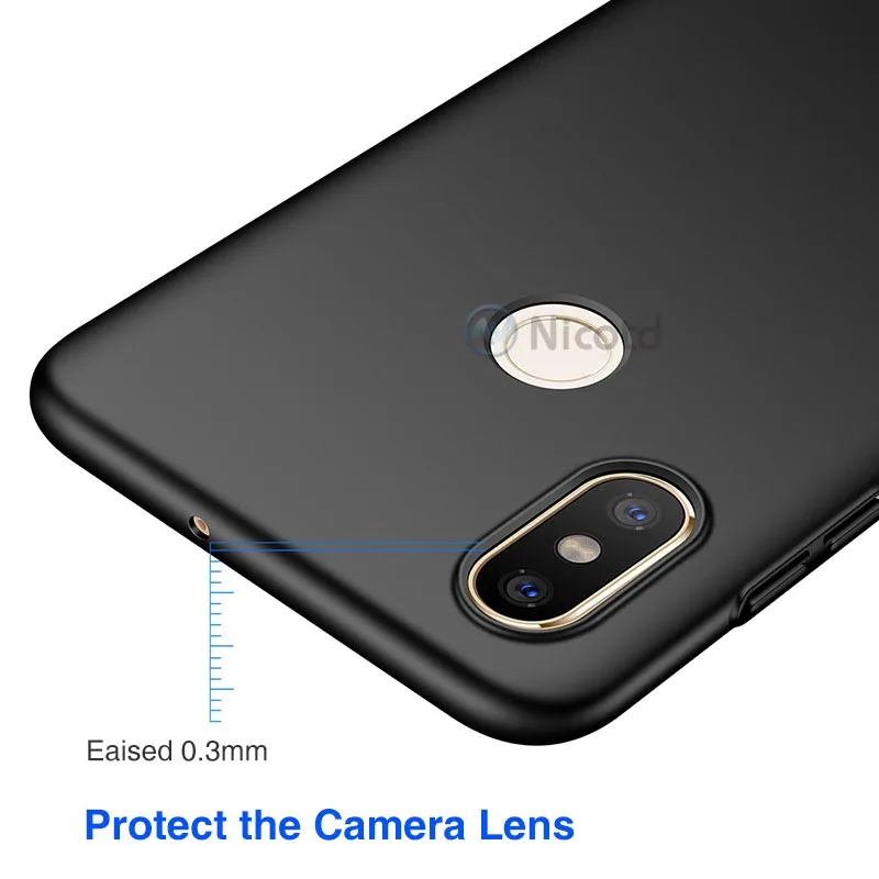 Чехол для Xiaomi mi 8 mi 8 lite, Жесткий ПК, тонкий матовый защитный чехол для задней панели s, красный mi 6A Note 5 5A 6 pro для Xiaomi Note 3