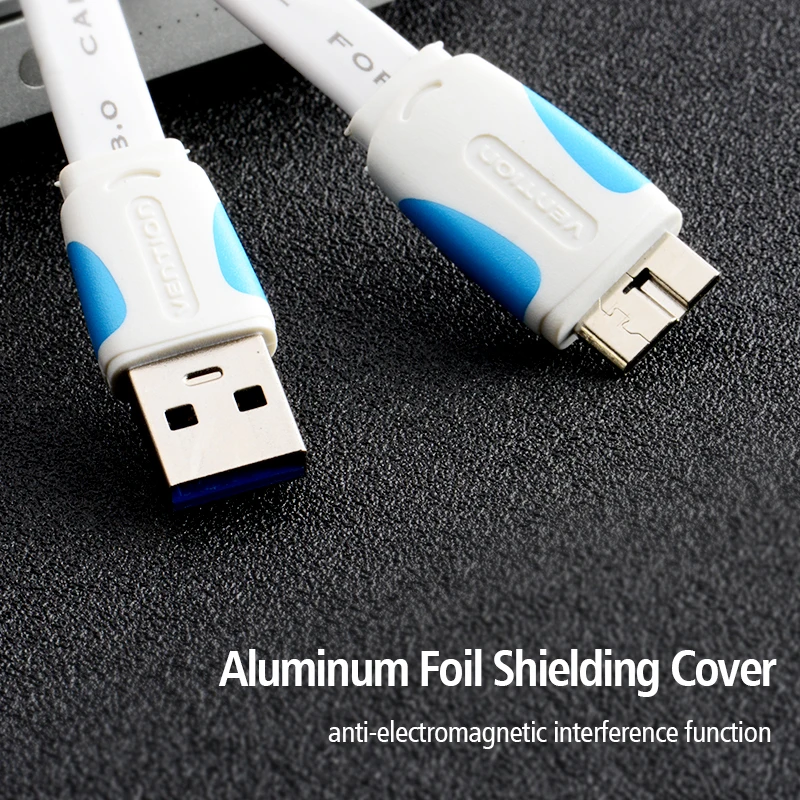 Vention супер Скорость USB 3 0 Micro-B кабель передачи данных быстро Зарядное устройство