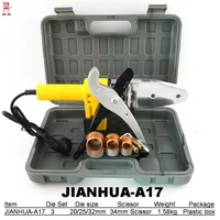 free shipping plumbing tool sets 220v plastic pipes welding maching ppr tube welder dn20 32mm to use