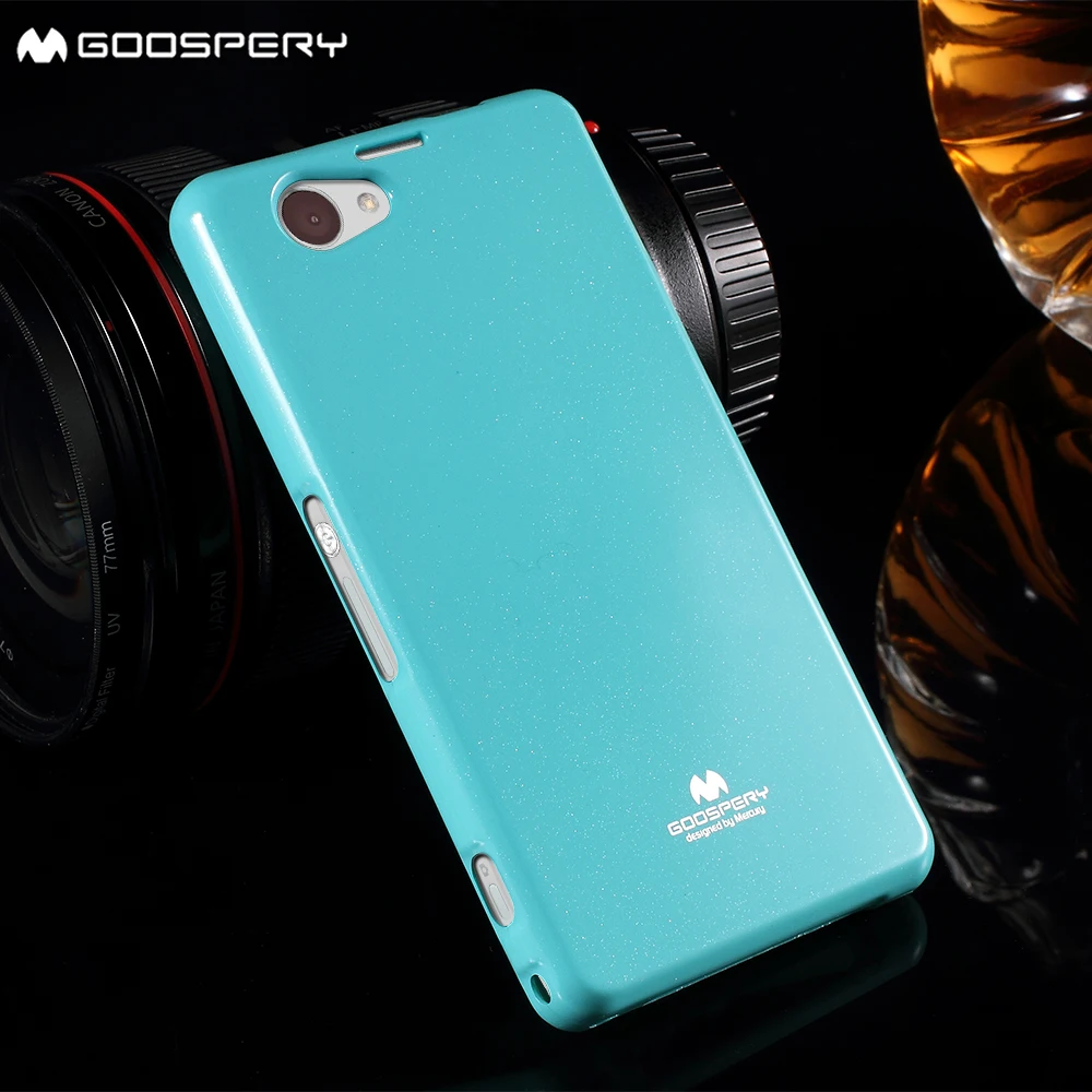 Для Sony Xperia Z1 Mini Compact D5503 Меркурий GOOSPERY Glittery Порошок ТПУ Чехол для |