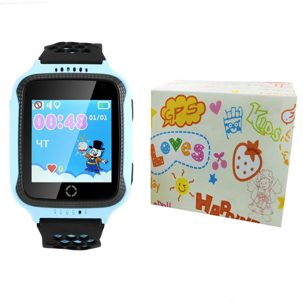 Q528 GPS LBS Смарт часы с камерой фонариком экстренным вызовом детские для телефона
