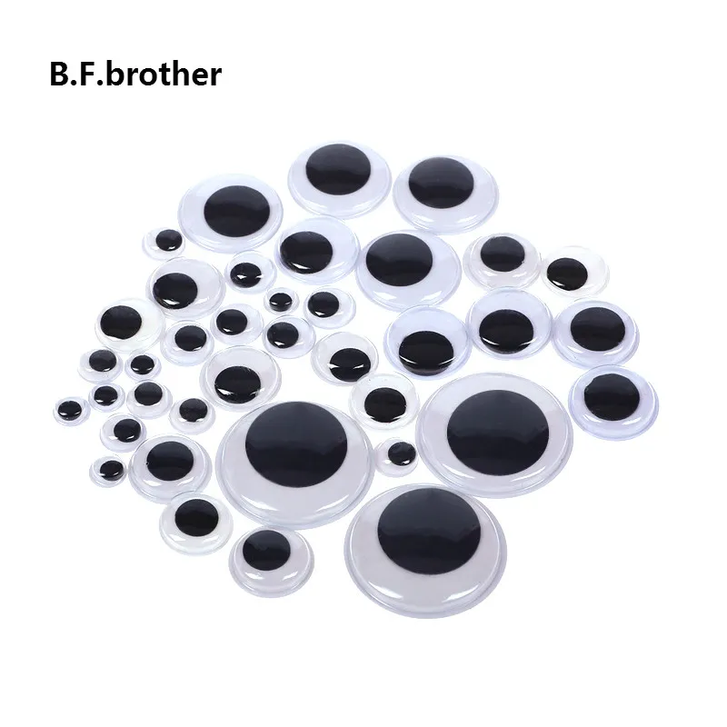 

50pcs/100Pcs Self-adhesive Mixed 6--35mm Dolls Eye For Toys Googly Eyes Used For Doll Accessories DIY Craft
