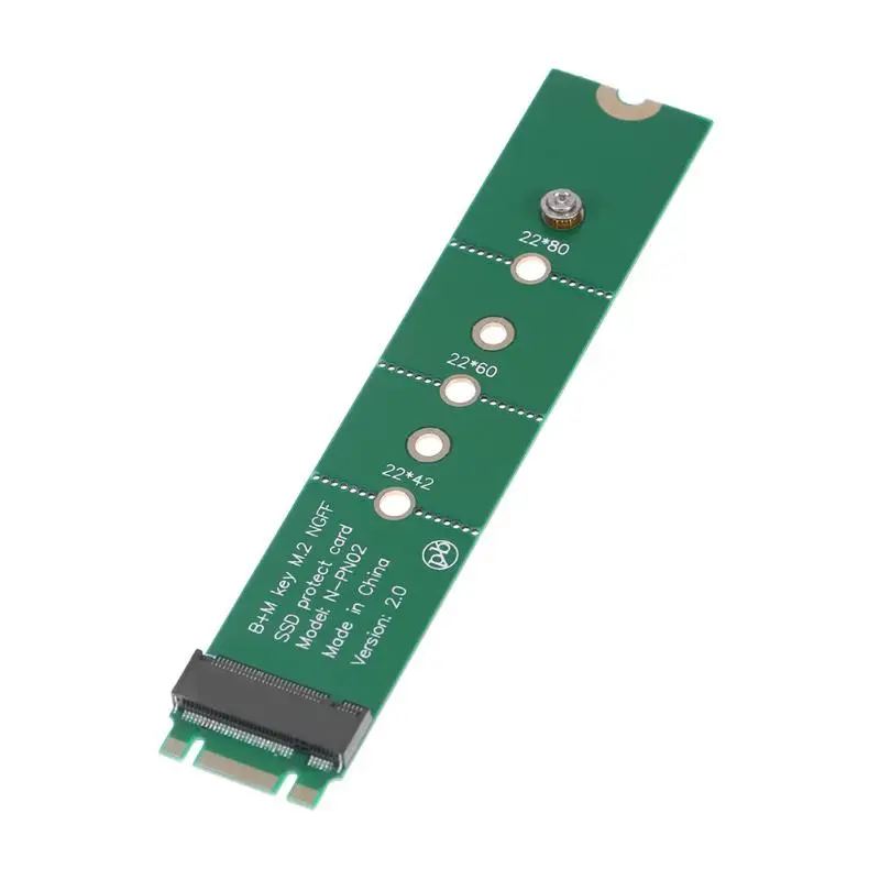Переходник M.2 NGFF B Key на + M тестовый преобразователь защита от одного один Тестовая