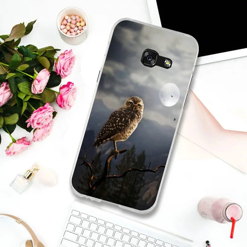 Для Coque Samsung Galaxy J3 J4 J5 J6 J7 J8 A3 A5 A7 2016 2017 2018 чехол мягкий TPU силиконовый дикие животные
