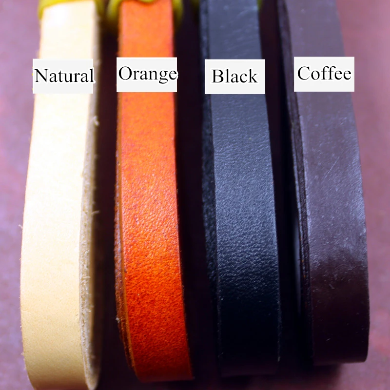 4 цвета 100% натуральная кожа плоские 10 мм нить/шнур/кружево/полоса толстые DIY