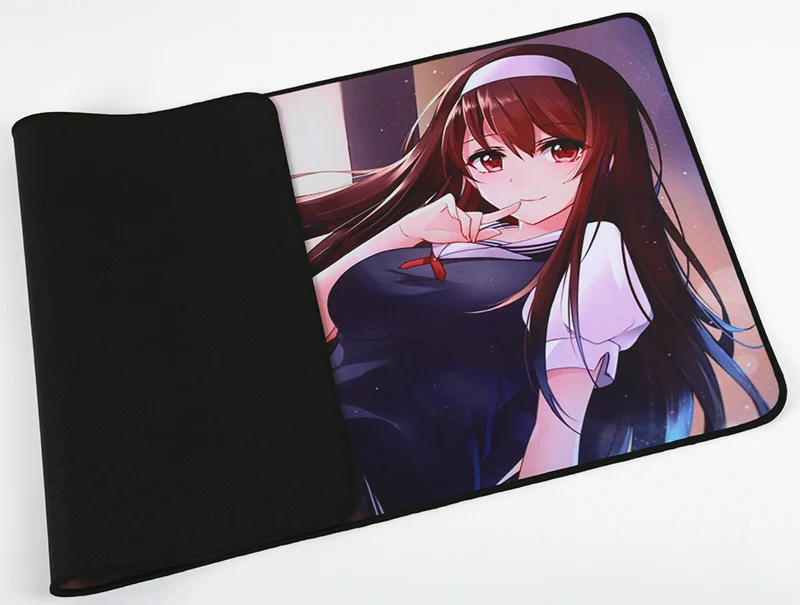 FFFAS 80x40 см XL Японии аниме большой Мышь игровой коврик Мышь pad ваш жена подруга подарок katou Megumi Eriri красивый стол коврик