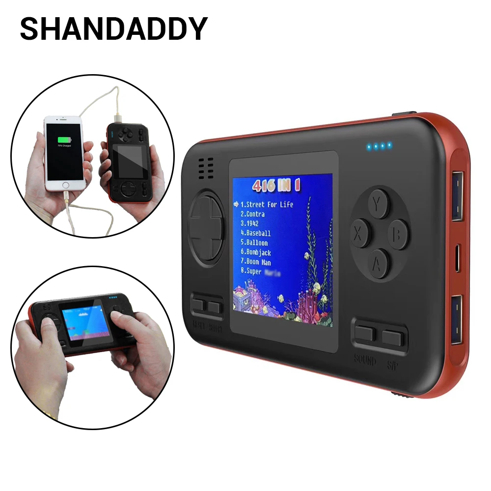 Игровая консоль для видеоигр портативная игровая ретро 416 стилей Классический
