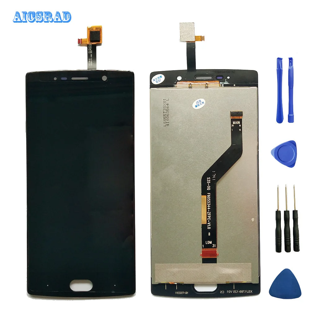 AICSRAD 100% протестированный экран для 5 дюймового ЖК дисплея Doogee BL7000 + цифровой