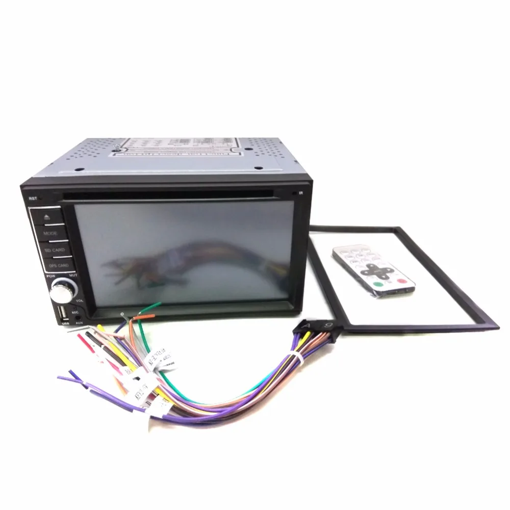 Автомобиль двойной DIN сенсорный экран Bluetooth стерео радио автомобильный DVD для Nissan