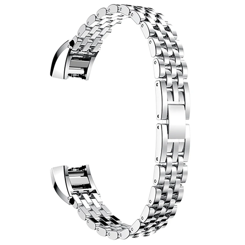 Нержавеющая сталь сменный ремешок для наручных часов Fitbit Alta/Alta HR браслет на