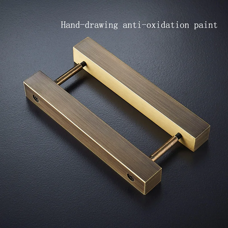 4 цвета/современный латунный Замок раздвижной двери в скандинавском стиле для