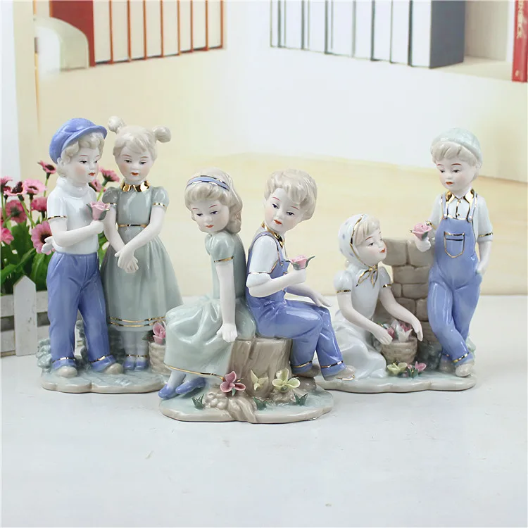 Керамические Куклы для девочек любит домашний декор украшение комнаты Детские