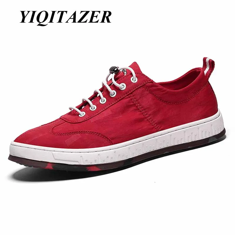 

YIQITAZER 2018 New Summer Lace up Breathable Mesh Casual Man Shoes,Colorful Cool Quality Mens Shoes Man Black