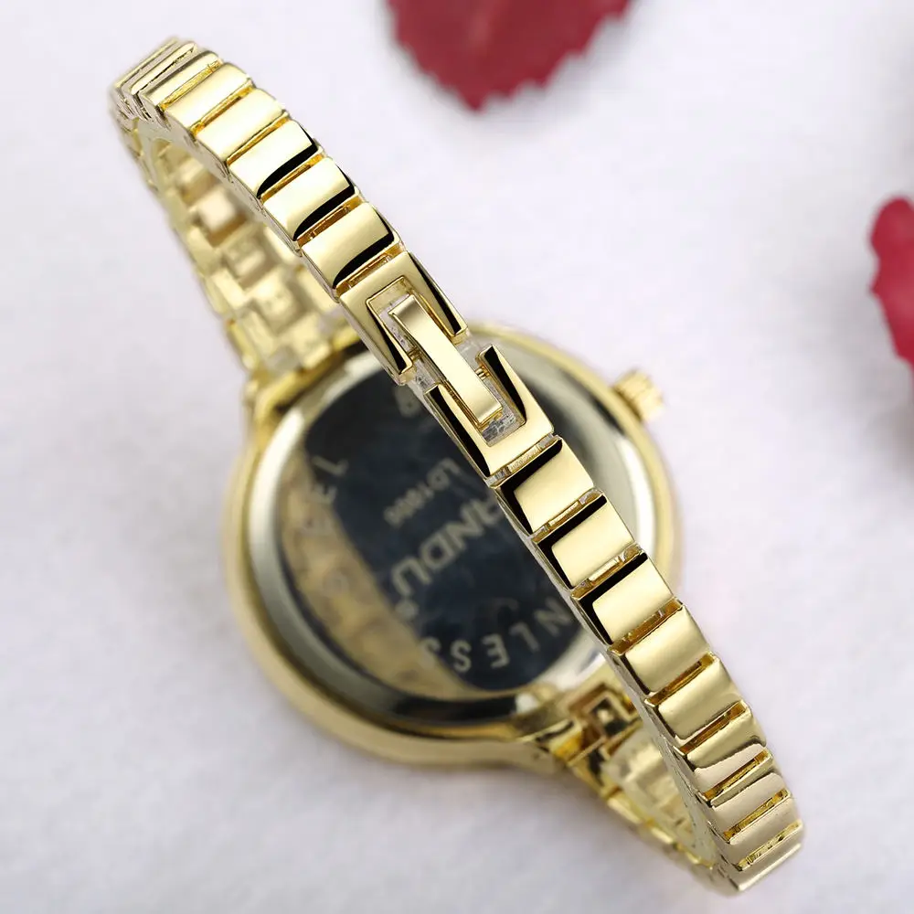 

Women Watch Casual LIANDU Brand Watches Fashion Luxury Stainless Steel Gold Slim Bracelet Quartz Wristwatches Relojes Hombre