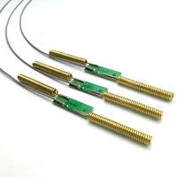 10pcs 433 mhz antenna 4dbi pcb spring aerial signal hunter with welding point 20cm rf 1 13 cable