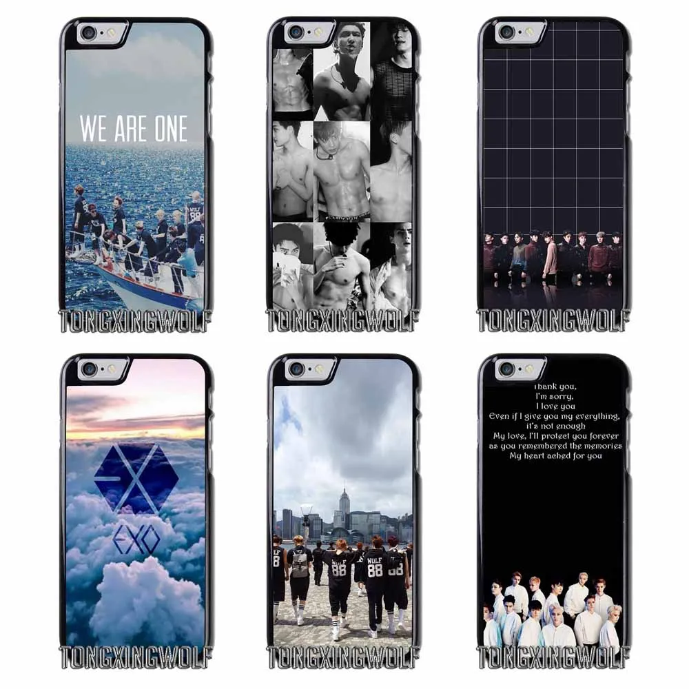 Чехол EXO KPOP чехол для HuaWei P8 P9 P10 P20 Lite плюс Nova 2 S Y3 Y5 Y6 Y9 Honor 5C 5X6X7 s 8 9 10 2017