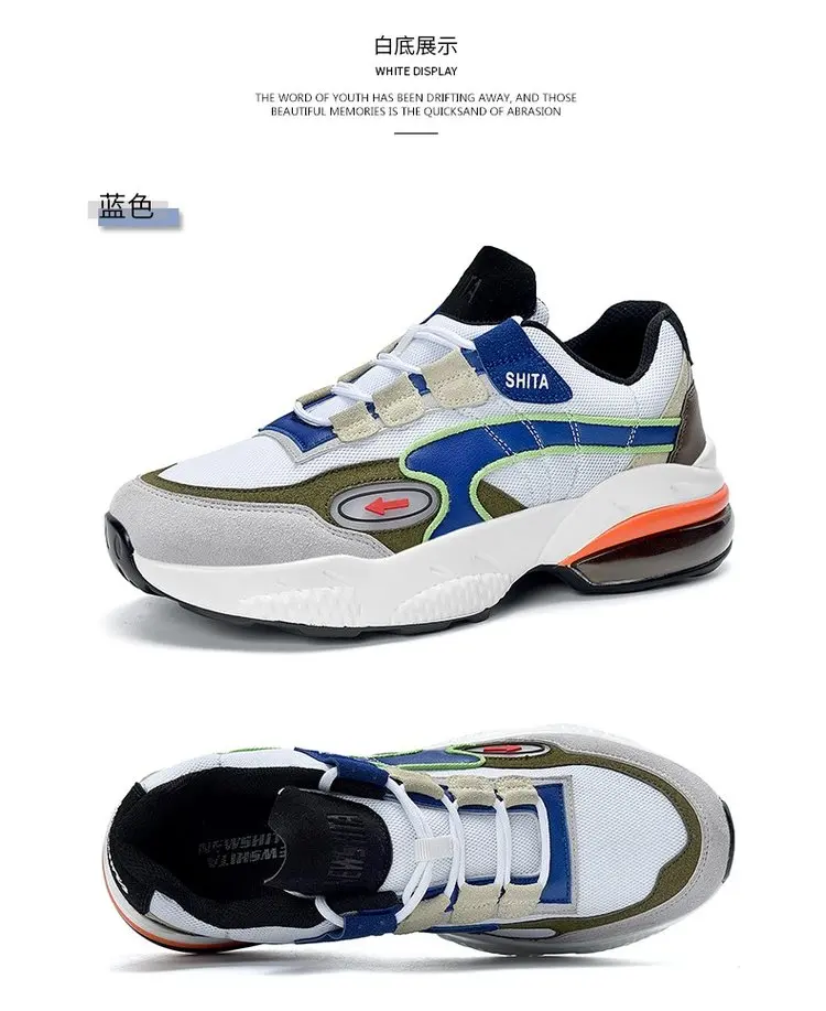 Сезон осень; высокие мужские кроссовки на толстой подошве; Цвет белый; Tenis Masculino; повседневная обувь в стиле хип-хоп; Уличная обувь; zapatos hombre