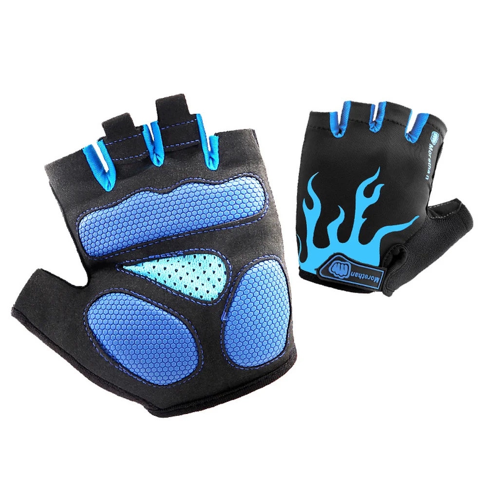 Fitness Gym Glove Men & Women Anti-Slip Silicone Grip 3D Gel Padded Weight Lifting Gloves Crossfit Bodybuilding MTB Cycling  Спорт