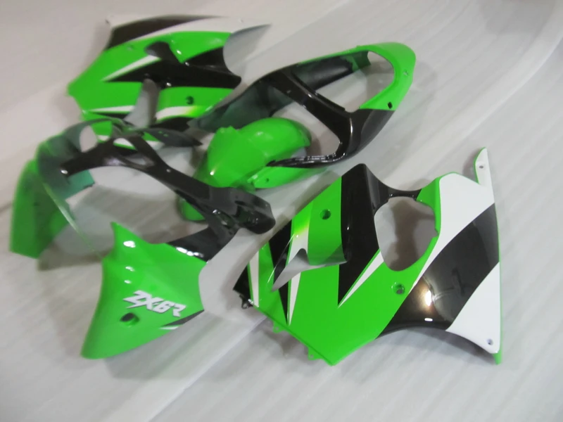 Литьевая форма высокого качества обтекатель комплект для Kawasaki ZX 6R 2000 2001 2002 ZX6R 00 01