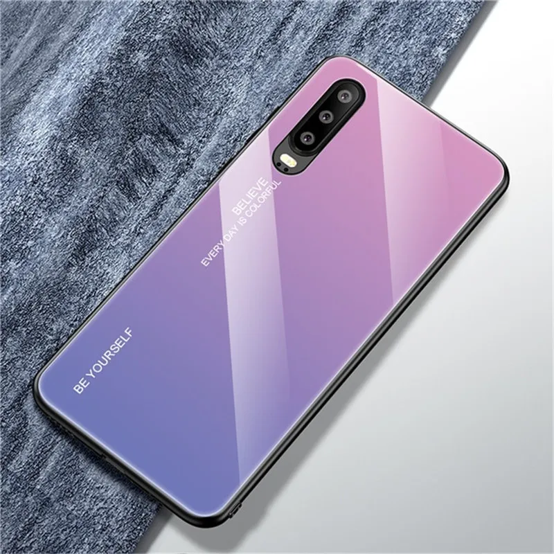 Защитный Стекло чехол для samsung Galaxy S10 S9 S8 плюс противоударный чехол Galaxy A50 S10e A70 A40 чехол для samsung Galaxy Note 8, 9 - Цвет: B