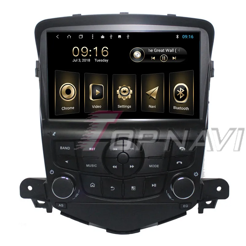Android 8,1 9 ''автомобильные gps мультимедийный плеер для CHEVROLET CRUZE 2009 2010 2011 2012 2013 автомобиль радио с RDS FM AM стерео