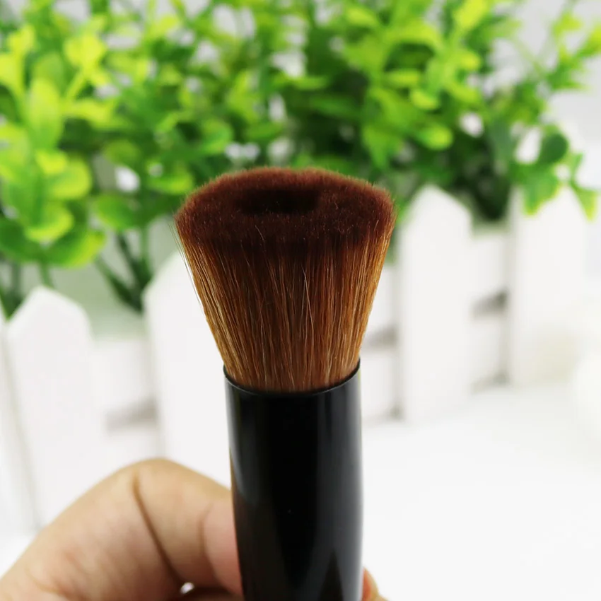 Одна Кисть для макияжа ODESSY пудра румяна бронзатор плоская основа жидкая