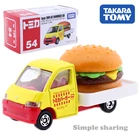 Takara Tomy Tomica No.54 Toyota TOWN ACE гамбургер модель автомобиля 1:64 Миниатюрный литой грузовик забавные металлик детские игрушки пресс-форма