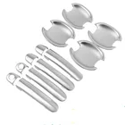 FUNDUOO для VW Passat B5 B5.5 1998-2005 VW Polo 2003-2009 новая хромированная дверная ручка + чаша крышка отделка 2 замочных отверстия