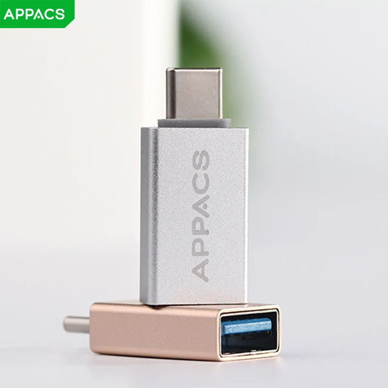 Новинка адаптер для кабеля APPACS Type C OTG Тип Стандартный конвертер Xiaomi Mi6 Huawei P20 флеш