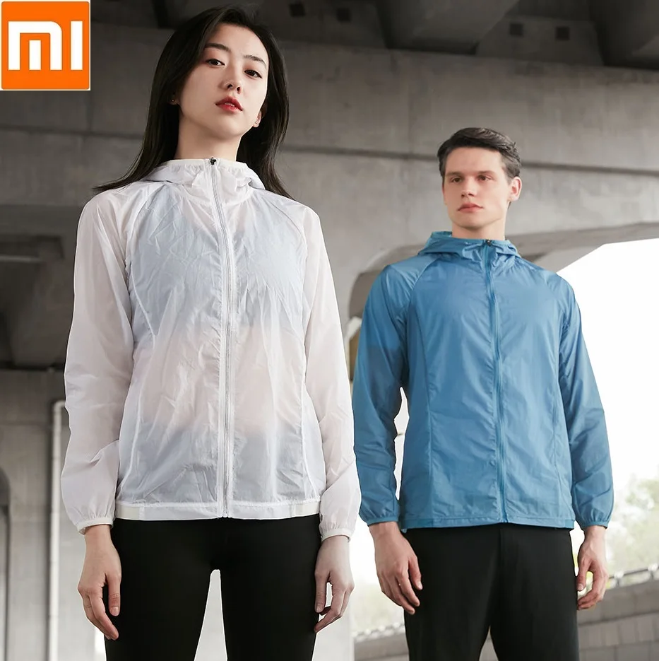 

Youpin Cottonsmith мужская легкая одежда с капюшоном для защиты от солнца UPF50 + водоотталкивающая Мужская Солнцезащитная одежда