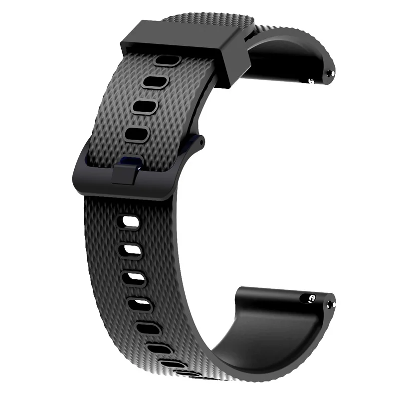 Цветной мягкий силиконовый сменный ремешок для смарт-браслета Garmin Forerunner 245