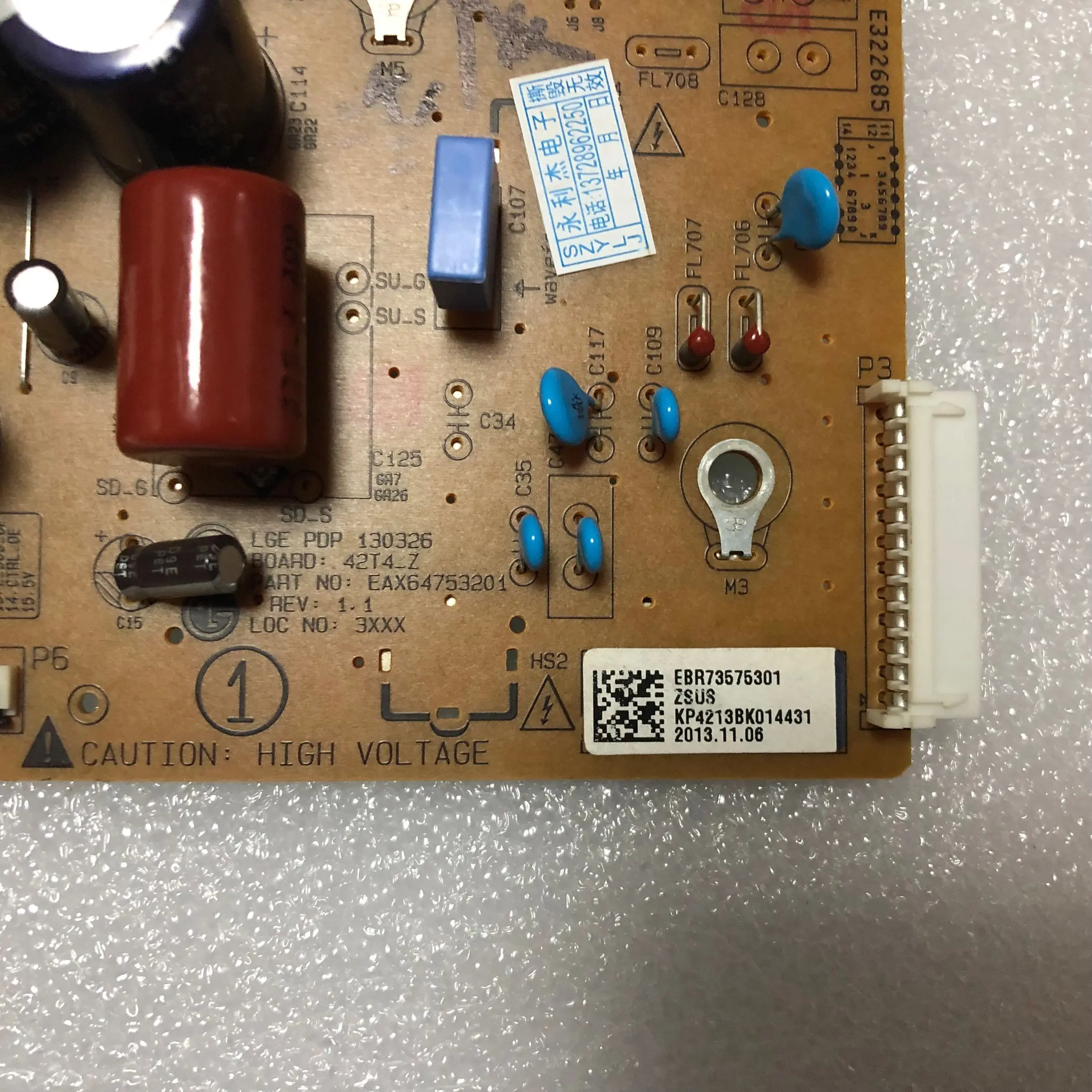Бесплатная доставка 100% протестированная работа для LG 42PA450C CM 42T4 экран X доска