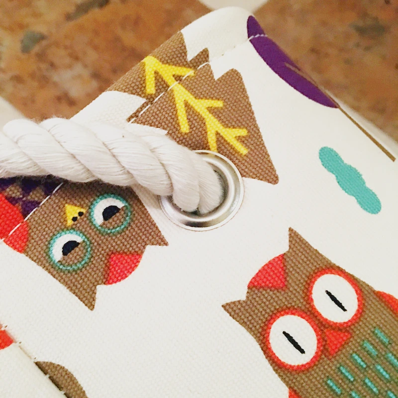 3 шт. складной хлопок ящик для хранения полотняная Игрушка Корзина животных