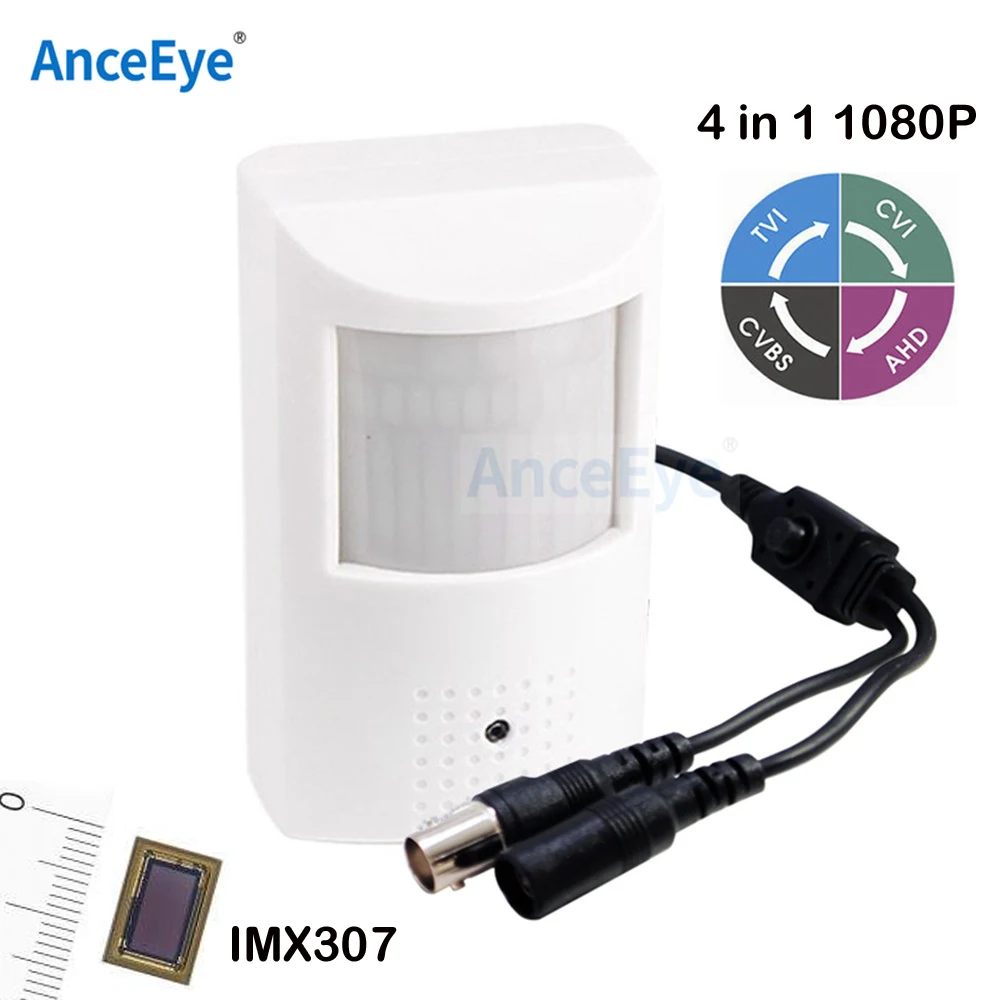 

AnceEye 1080P IR CUT AHD TVI CVI CVBS 4 в 1 2 МП SONY 1/2.8 "IMX307 + NVP2441H CMOS ,4 в 1 Starlight высокой четкости, ночного видения