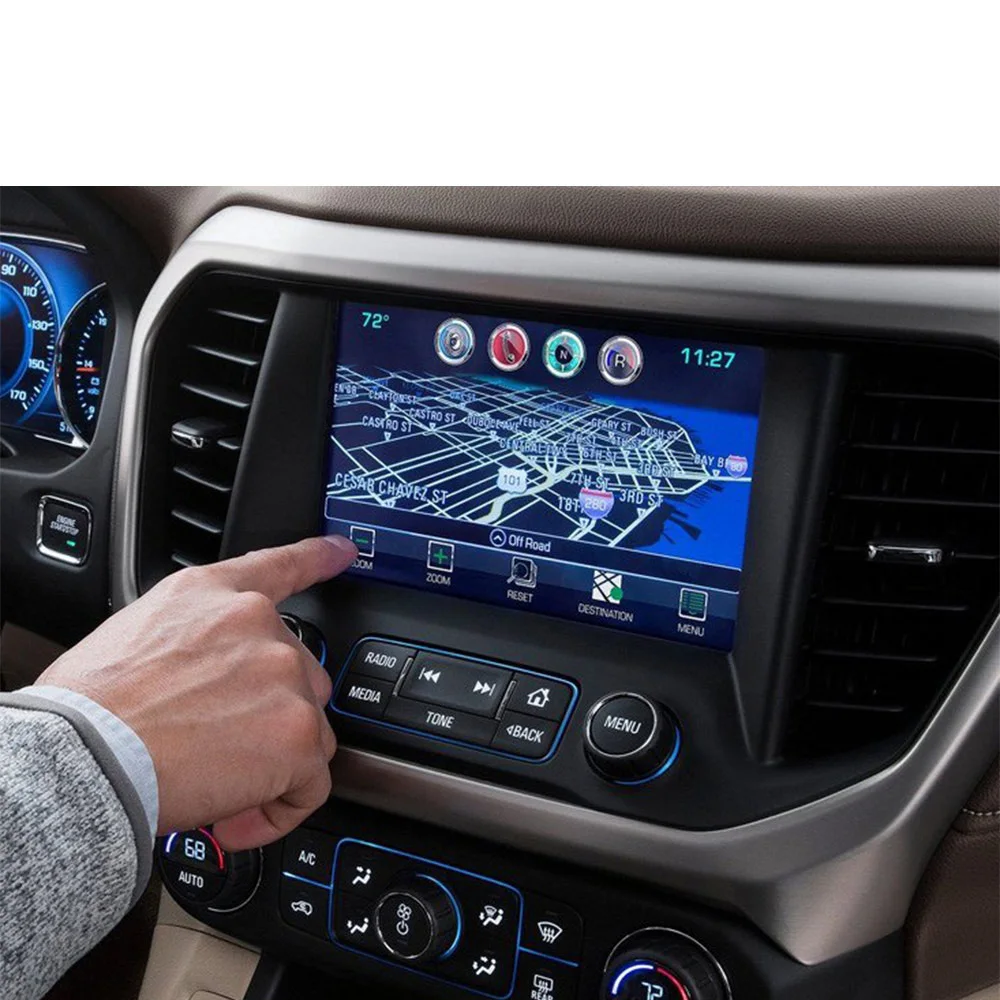 Защитная пленка из закаленного стекла для экрана автомобильной GPS-навигации