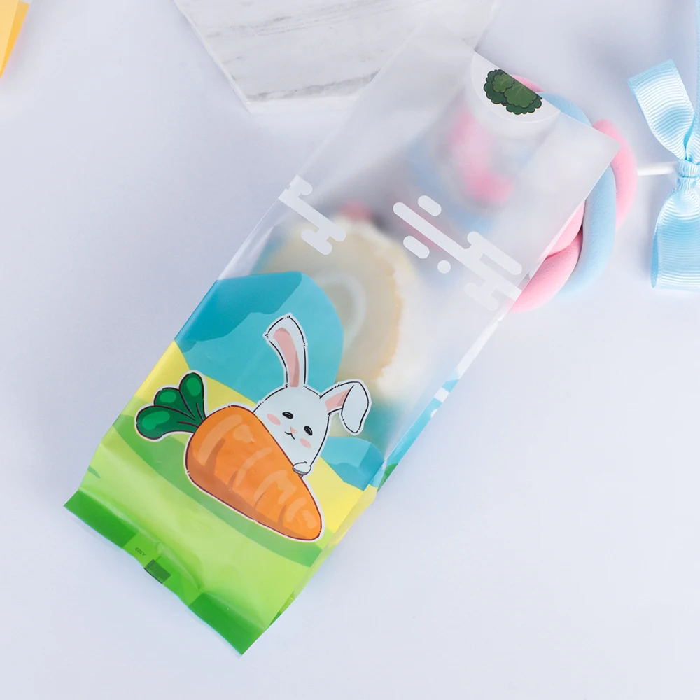 10 шт ручной работы печенья снэк подарок мыло упаковочные сумки с длинными ушами