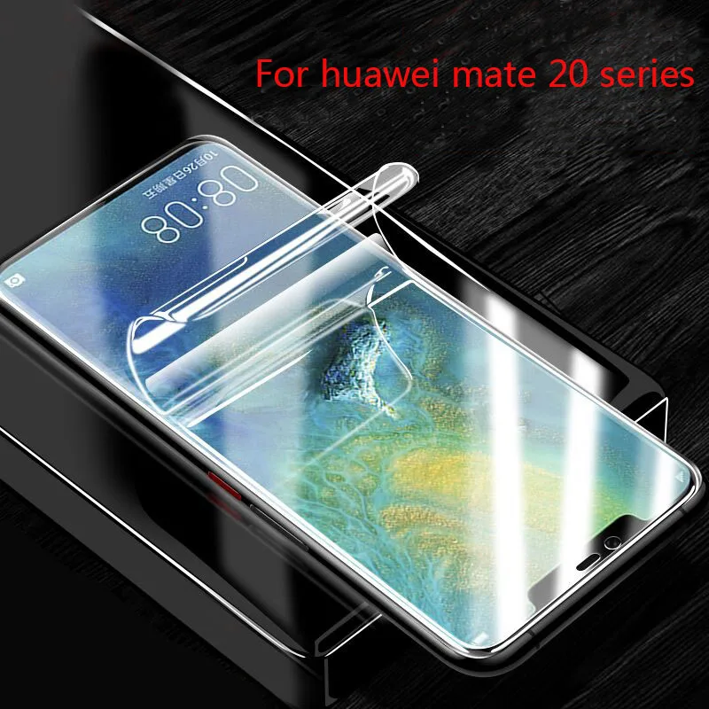 Мягкая защитная пленка для экрана huawei mate 20 Pro 3D полное покрытие TPU Защитный X Lite (не