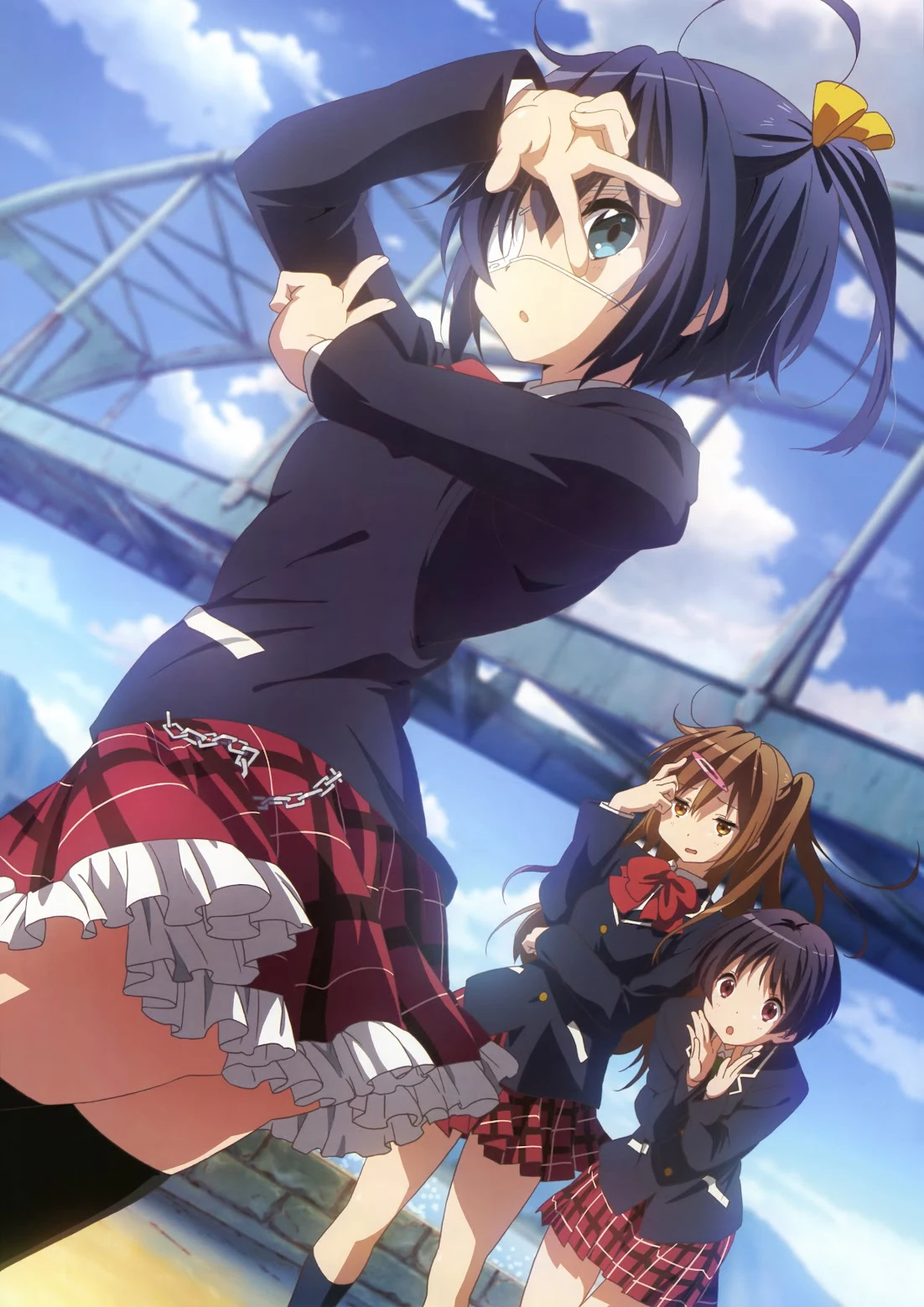Плакаты Chuunibyou Demo Koi Ga Shitai аниме наклейки на стену белая бумага с принтом высокое